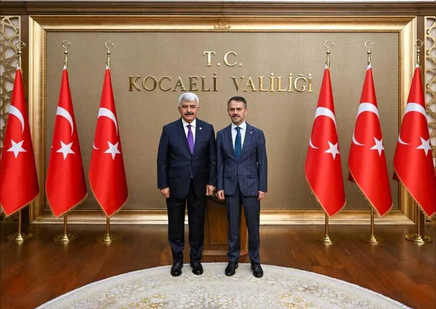 AK Parti Kocaeli Milletvekili Prof. Dr. Sadettin Hülagü’den Vali İlhami Aktaş’a Kocaeli’nin genel durumuna ilişkin ziyaret