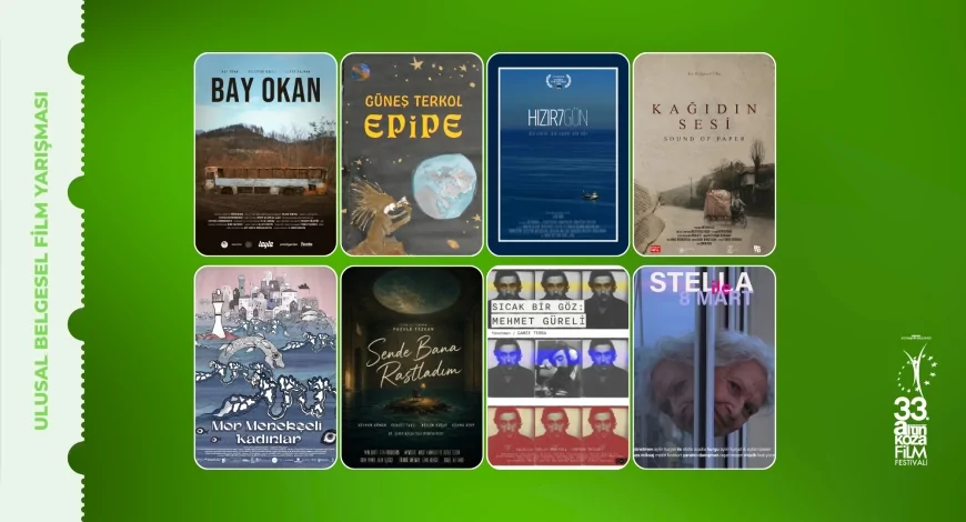 Adana Altın Koza Film Festivali’nde Ulusal Belgesel Film Yarışması’nın 8 finalisti belli oldu