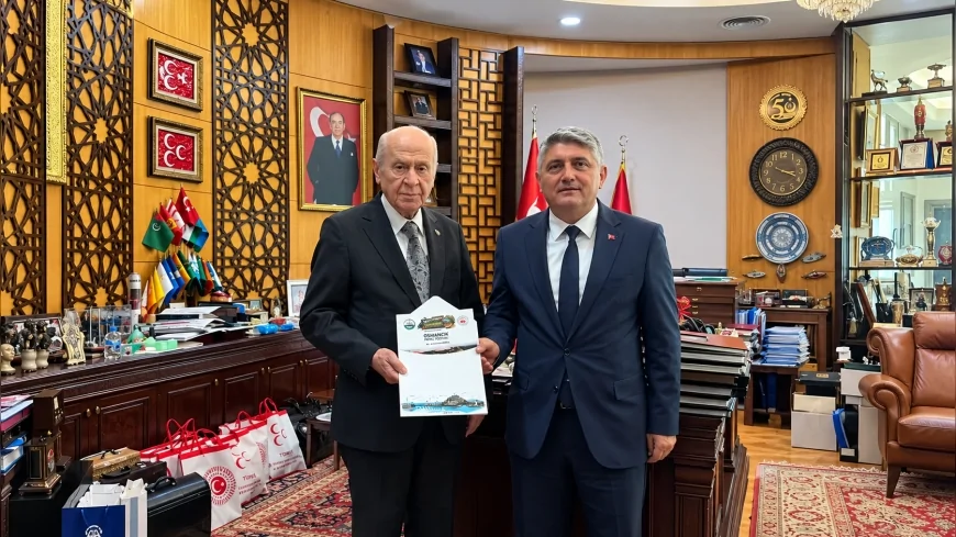 MHP Genel Başkanı Devlet Bahçeli’ye Osmancık Heyetinden Festival Ziyareti