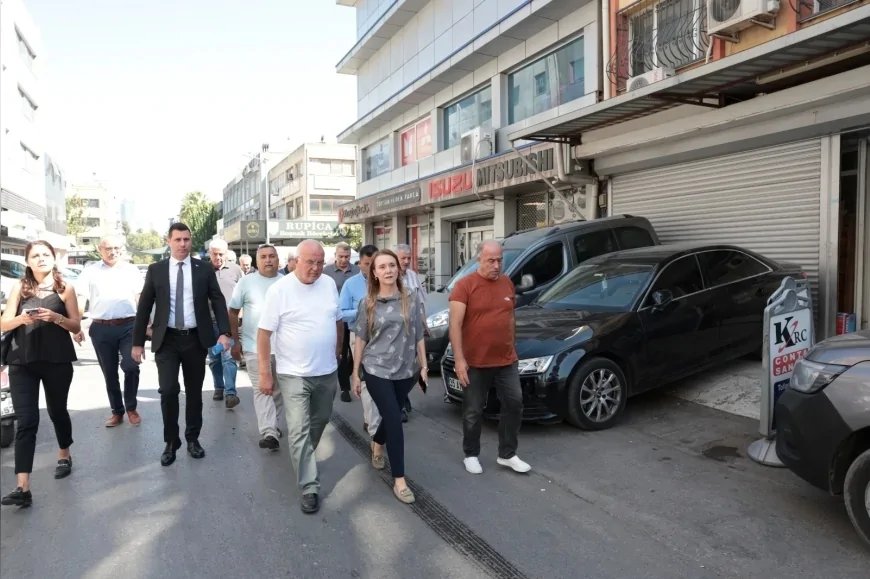 Konak Belediye Başkanı Nilüfer Çınarlı Mutlu: “Sanayi sitemizin potansiyeline yakışır bir görünüme kavuşması için çalışmaları hızla başlatıyoruz”