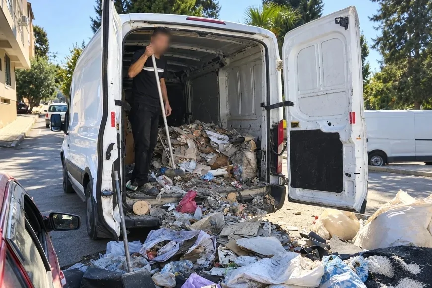 Buca Belediyesi, Seyhan Mahallesi’nde kaçak moloz dökümlerine karşı 7/24 denetim başlattı