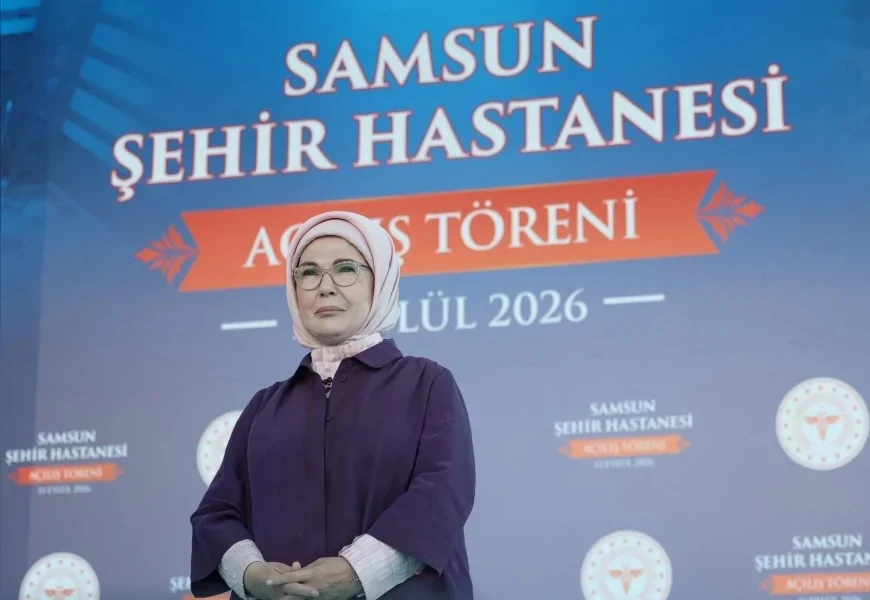 Emine Erdoğan: “Samsun Şehir Hastanesinin kente ve ülkeye hayırlı olmasını diliyorum”