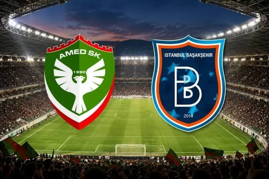 Amedspor, Başakşehir’i 5-0 Mağlup Ederek Süper Lig’de Evindeki 3. Maçını da Kazandı