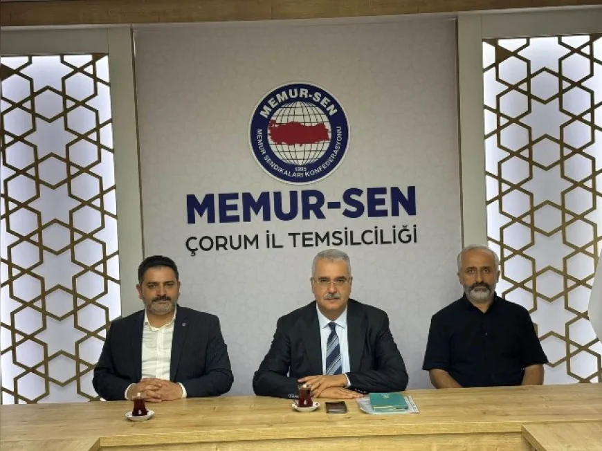 AK Parti Çorum Milletvekili Av. Yusuf Ahlatcı: “Emek mücadelemizi büyütmeye kararlıyız”