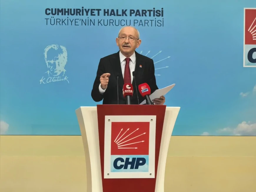 CHP Genel Başkanı Kemal Kılıçdaroğlu: “Temiz tuvalet, sabun ve bir öğün yemek lüks değildir”