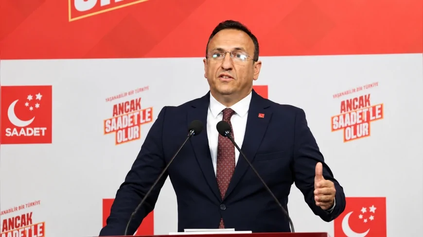 Saadet Partisi Sosyal İşler Başkanı Av. Sinan Tekin: “Türkiye’de insanlara güven oranı yalnızca yüzde 14 seviyesinde”
