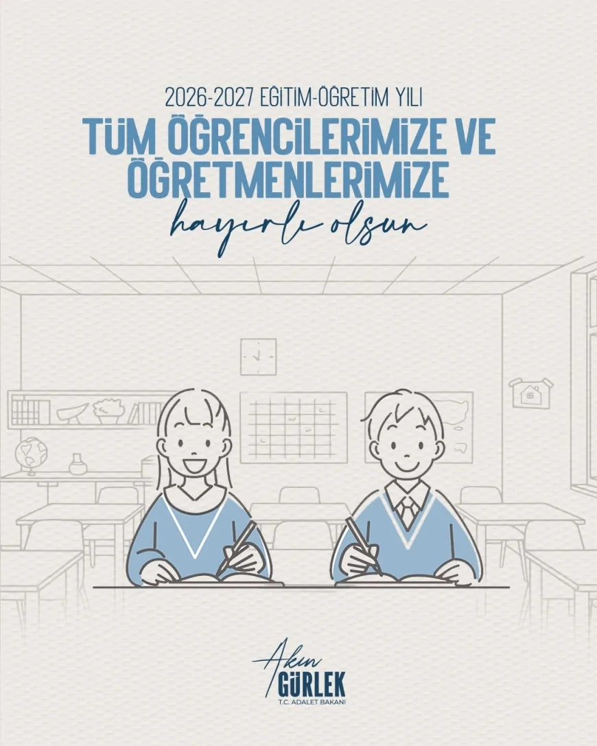 Adalet Bakanı Akın Gürlek: “Ülke genelinde 2 bin 779 okulumuzda çalışmaları tamamladık”