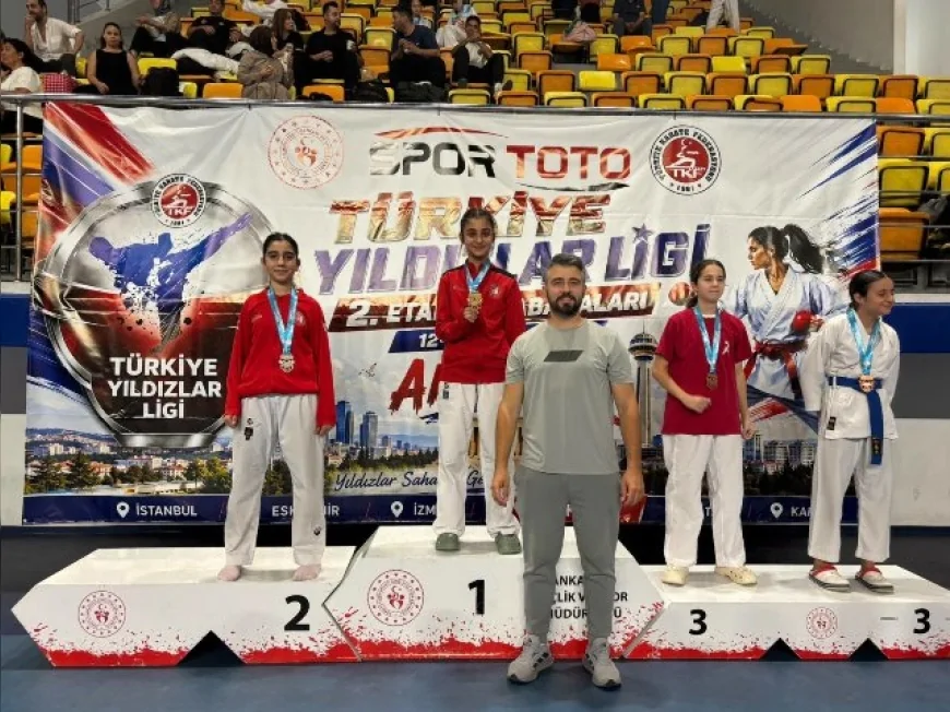 Çorum Belediyesi Spor Kulübü Karate Takımı Ankara’da 32 Madalya Kazanarak Zirvedeki Yerini Korudu