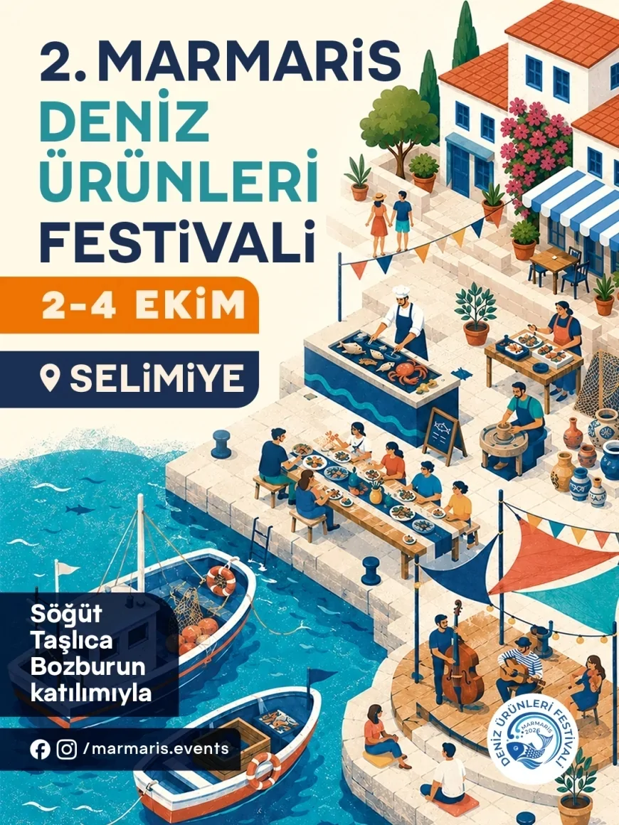 Marmaris Deniz Ürünleri Festivali dünya mutfaklarından ünlü şefleri buluşturacak