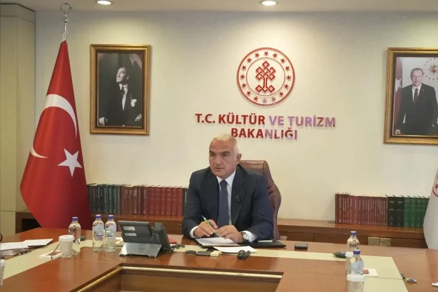 Kültür ve Turizm Bakanı Mehmet Nuri Ersoy: “Filistin halkının haklı mücadelesinin yanında durmaya devam edeceğiz”