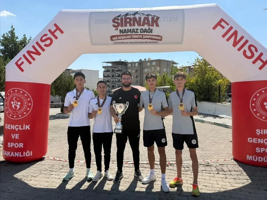 Nevşehir Belediyesi Spor Kulübü atletleri Şırnak’tan Türkiye şampiyonluğuyla döndü