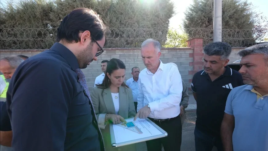 İnegöl Belediye Başkanı Alper Taban: “Yeni Mahalle’de semt sahasını eylül sonuna kadar tamamlamayı hedefliyoruz”