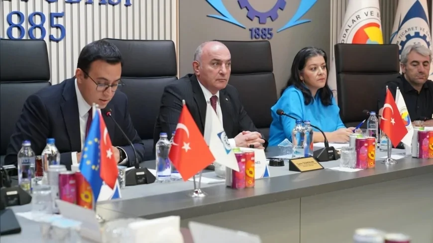 ETSO’da Türkiye-AB İş Dünyası Diyaloğu Çalıştayı: KOBİ’ler İçin Yeşil Mutabakat ve İhracat Stratejileri Ele Alındı