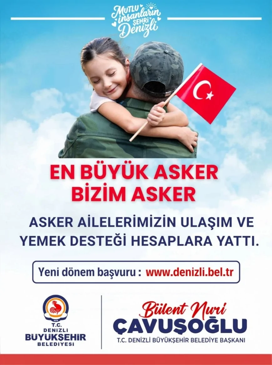 Denizli Büyükşehir Belediye Başkanı Bülent Nuri Çavuşoğlu: “Bu şehirde dayanışmayı büyütecek, kimseyi yalnız bırakmayacağız”