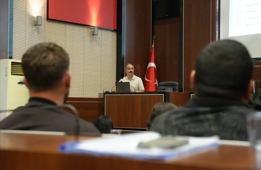 Keçiören Belediyesi personeline su verimliliği eğitimiyle tasarruf yöntemleri anlatıldı
