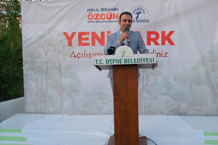 Defne Belediye Başkanı Halil İbrahim Özgün: “Duygu Kerimoğlu’nun adını Defne’mizin yeşiline emanet ediyoruz”