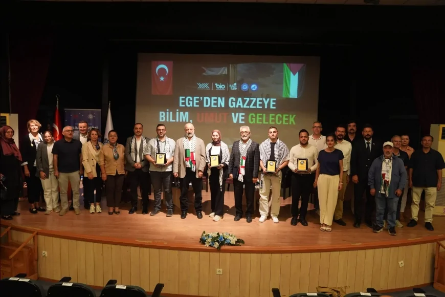 Ege Üniversitesi Rektörü Prof. Dr. Musa Alcı: “Gazze için tek yürek, ortak bir vicdan ve güçlü bir ses olmalıyız”