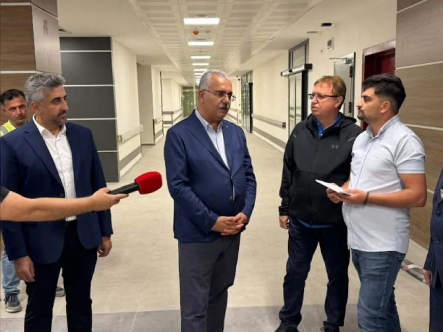 AK Parti Çorum Milletvekili Yusuf Ahlatcı: “Çorumlu hemşerilerimize uzun yıllar hizmet verecek önemli bir sağlık tesisi yükseliyor”