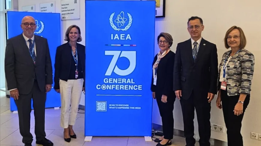 Ege Üniversitesi UAEA 70. Genel Konferansı’nda Türkiye’nin radyasyon tıbbındaki bölgesel merkez vizyonunu anlattı