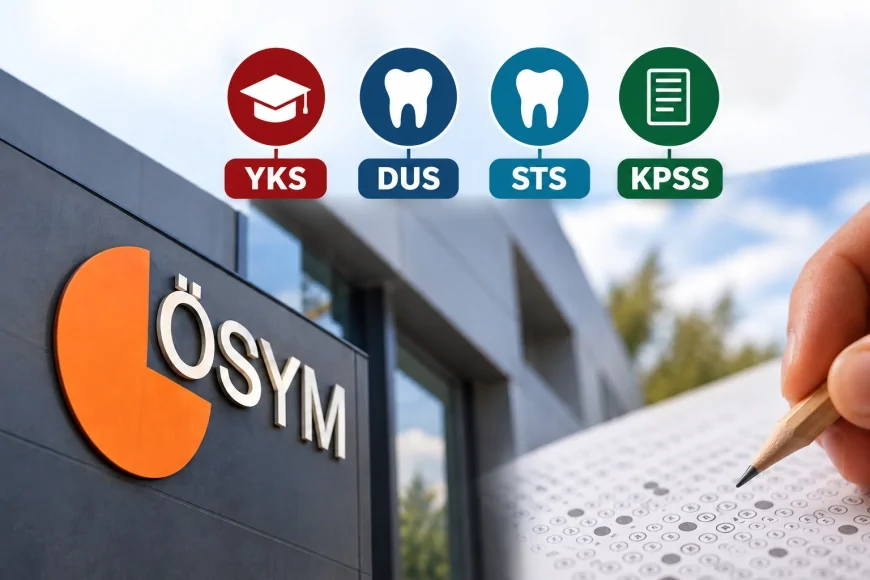 ÖSYM’den adayları ilgilendiren üç duyuru: YKS tercih takvimi açıklandı, DUS ve STS başvuruları başladı, KPSS’de eş değer sınav kararı
