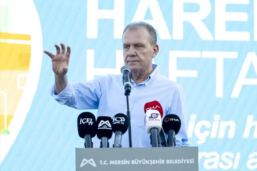 TBB Başkanı Vahap Seçer: “Çok yakın tarihte Mersinlileri raylı sistemle tanıştıracağız”