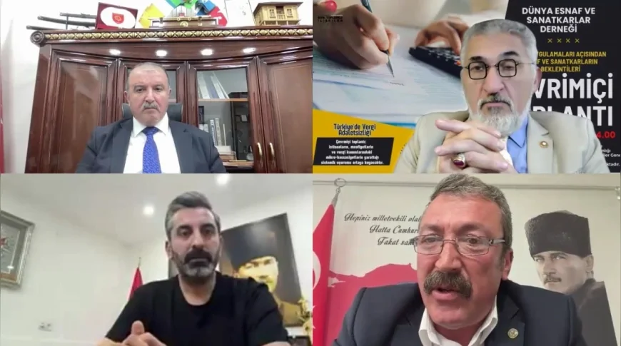 Ahilik Haftası’nda esnafın vergi sorunları masaya yatırıldı: Federasyon başkanlarından KDV ve bloke düzenlemesi çağrısı