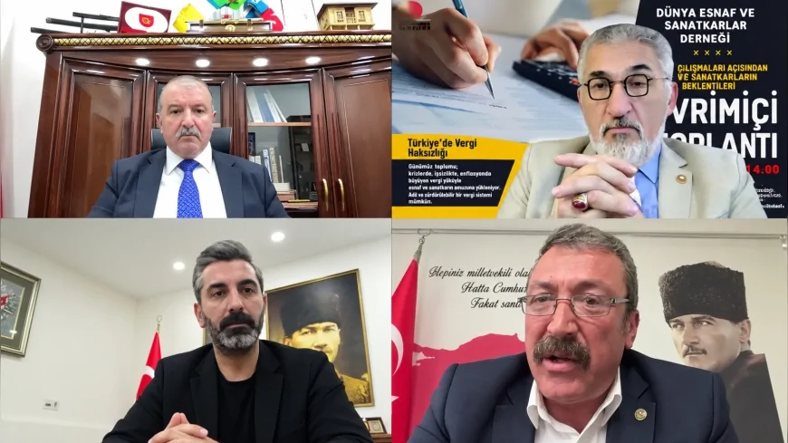 Ahilik Haftası’nda esnafın vergi sorunları masaya yatırıldı: Federasyon başkanlarından KDV ve bloke düzenlemesi çağrısı