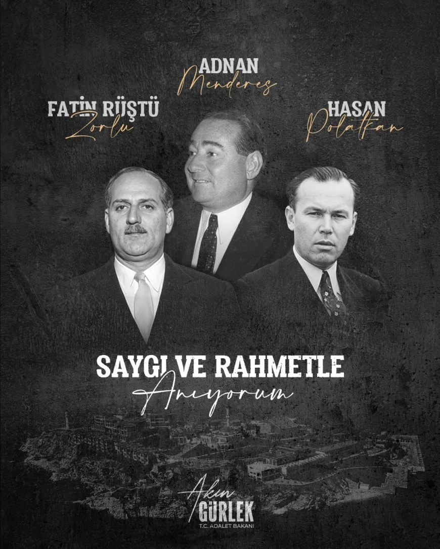 Adalet Bakanı Akın Gürlek: “Hukukun üstünlüğünü ve millet iradesini korumak ortak sorumluluğumuzdur”