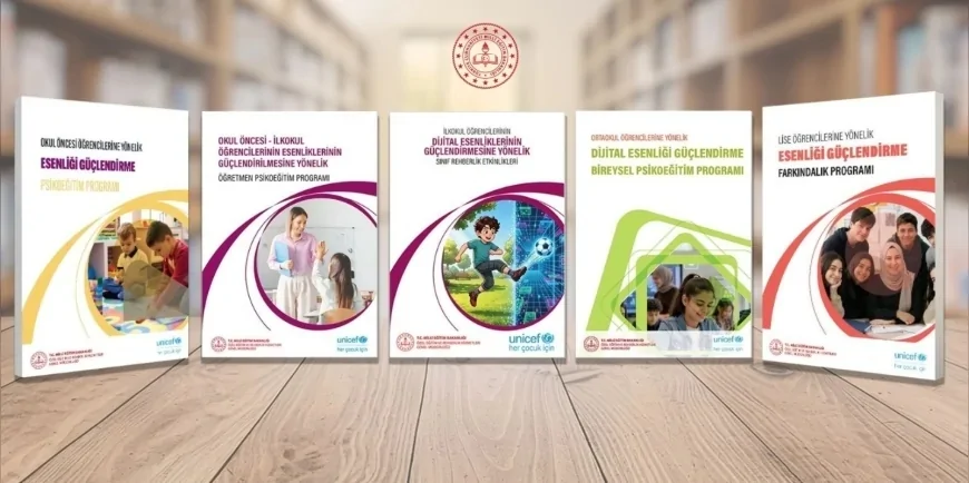 MEB ve UNICEF iş birliğiyle öğrencilerin esenliklerini güçlendirmeye yönelik yeni içerikler yayımlandı