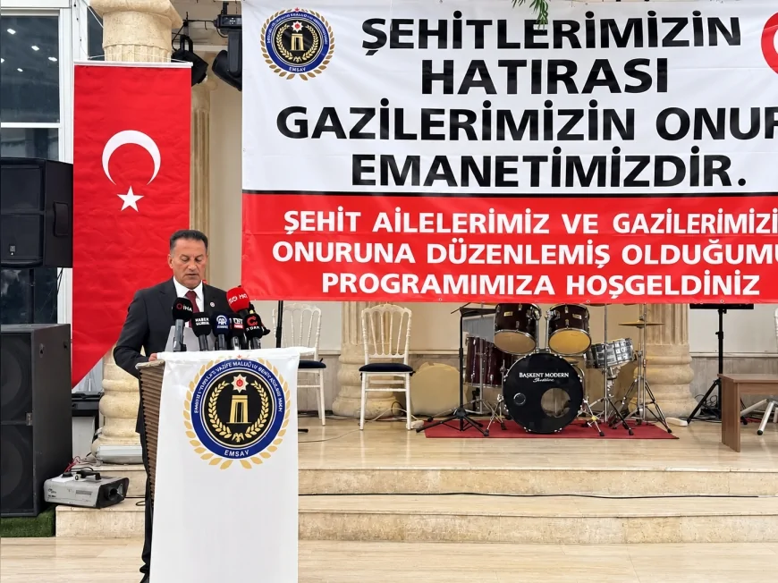EMŞAV Genel Başkanı Abdurrahman Yılmaz: “Gazilerimiz milletimizin huzuru için canını ortaya koymuş kahramanlarımızdır”