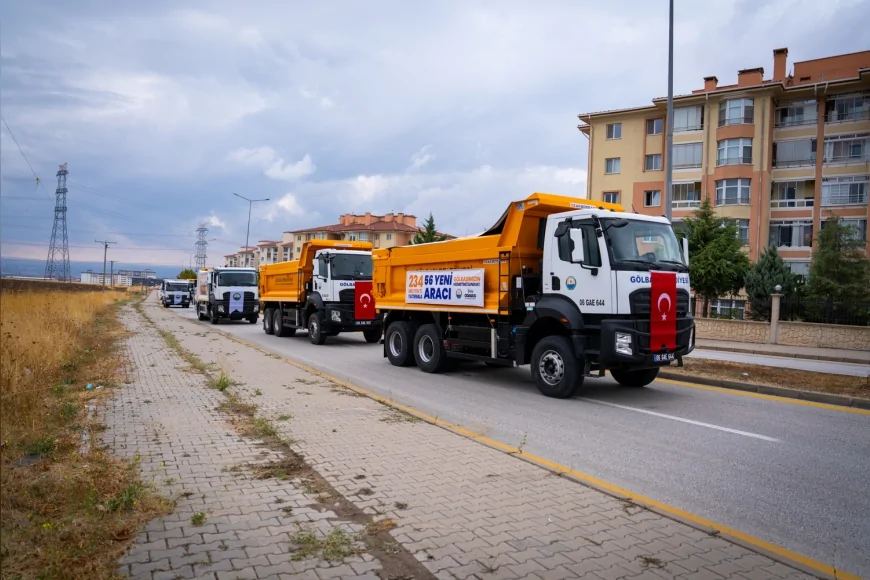 Gölbaşı Belediye Başkanı Yakup Odabaşı: “234 milyon TL nakit yatırımla 56 yeni aracı filomuza dahil ettik”