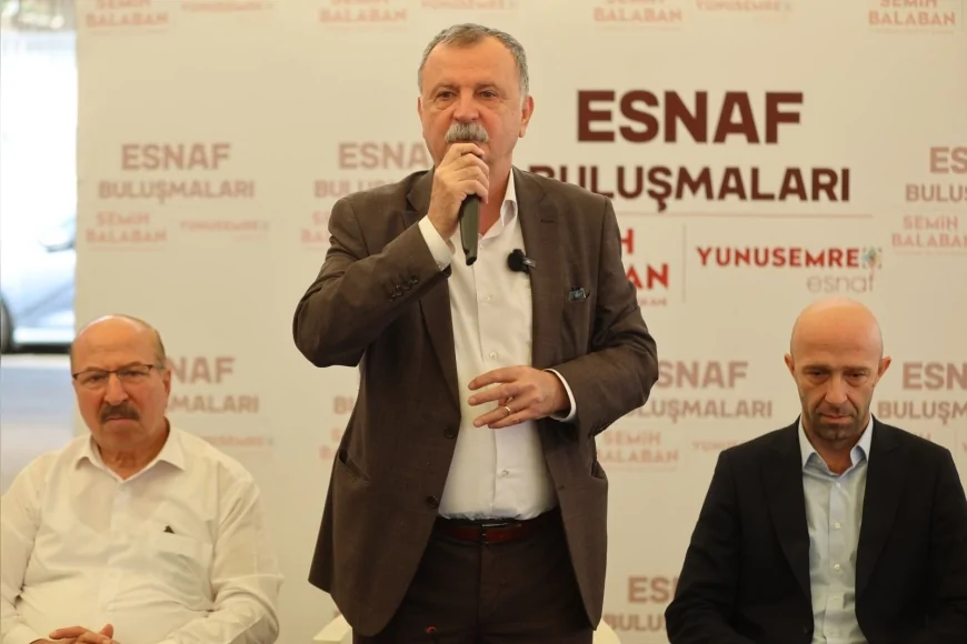 Yunusemre Belediye Başkanı Semih Balaban: “Esnaf toplumun aynasıdır”