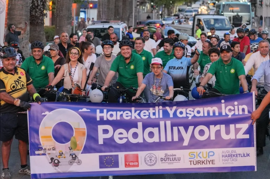 Manisa Büyükşehir Belediye Başkanı Besim Dutlulu: “Daha çok bisiklete binmelerini ve daha çok yürümelerini tavsiye ediyorum”
