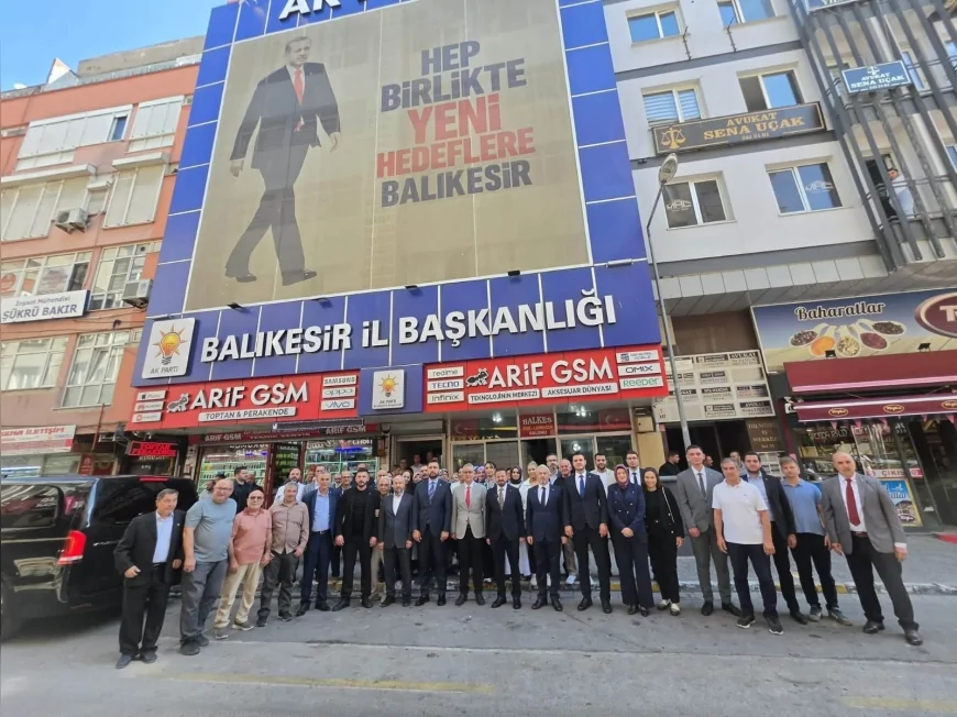 AK Parti Balıkesir İl Başkanı Mehmet Aydemir: “20 ilçemizin tamamında hemşehrilerimizle buluştuk