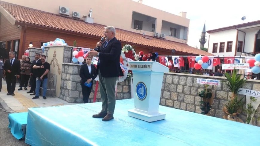 Çorum Belediye Başkanı Dr. Halil İbrahim Aşgın: “İkiz Konaklar’ı yeniden hayatın içerisine dâhil ettik”
