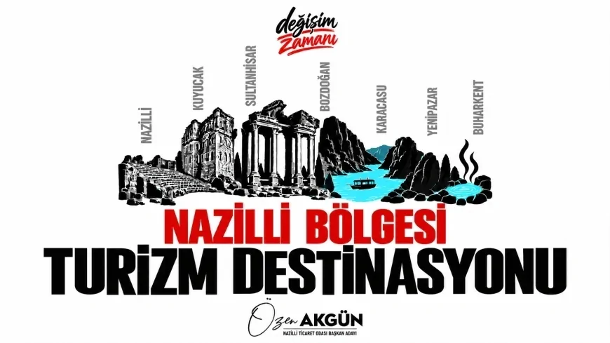 Nazilli Ticaret Odası Başkan Adayı Özen Akgün: “Turistler kent merkezine girecek, çarşı pazar hareketlenecek”