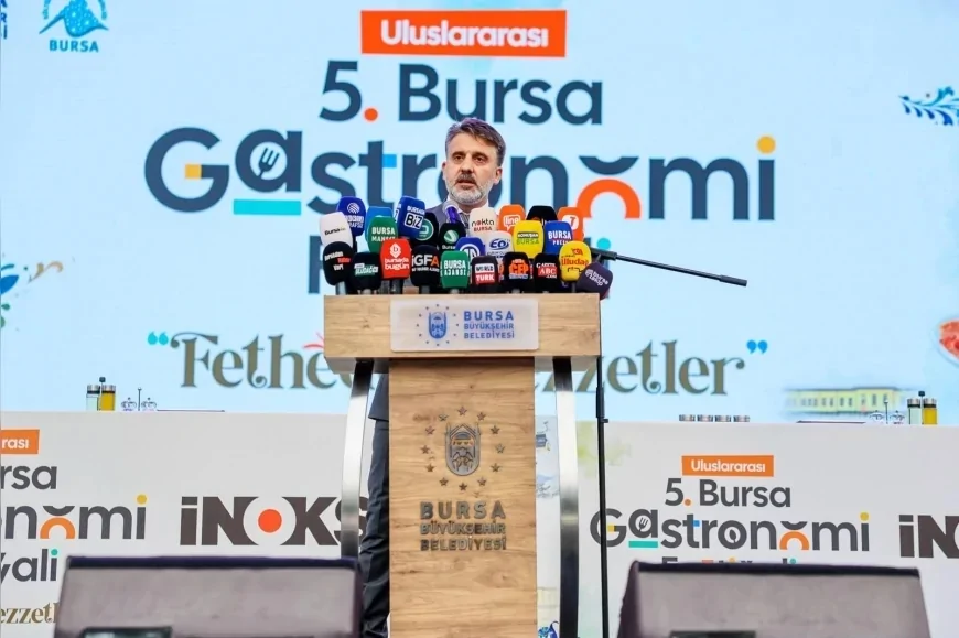 Bursa Büyükşehir Belediye Başkan Vekili Şahin Biba: “Bursa mutfağını dünyada hak ettiği yere taşımak istiyoruz”