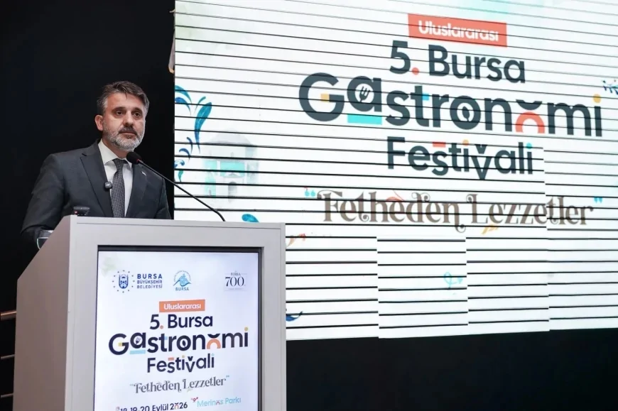 Bursa Büyükşehir Belediye Başkan Vekili Şahin Biba: “Bursa’nın gastronomide dünyaya sunacak çok değeri var”