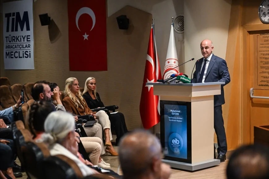 Ege İhracatçı Birlikleri Koordinatör Başkanı Muhammet Öztürk: “Çandarlı, Türkiye’nin Pire’si olabilecek bir potansiyele sahip”