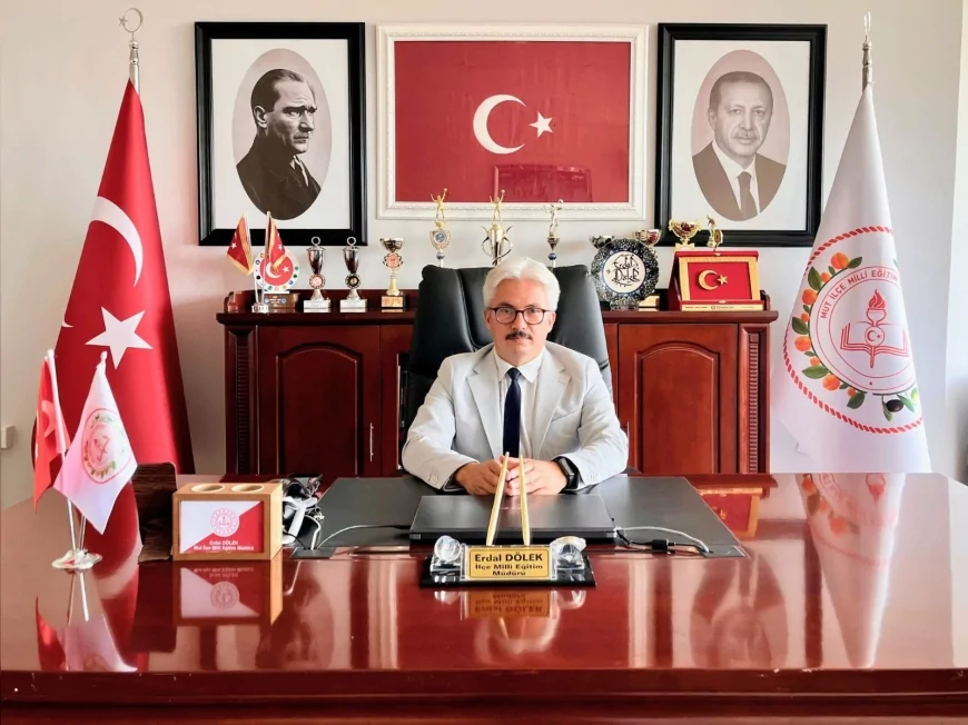 Mut İlçe Milli Eğitim Müdürü Erdal Dölek: “Güvenli, sağlıklı ve nitelikli bir eğitim için hazırız”
