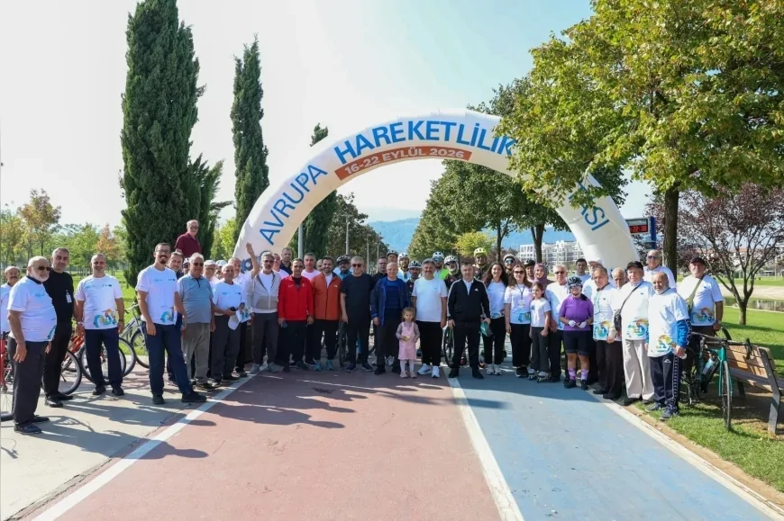 Bursa’da Avrupa Hareketlilik Haftası “Herkes İçin Adım Adım Hareketlilik” programıyla başladı