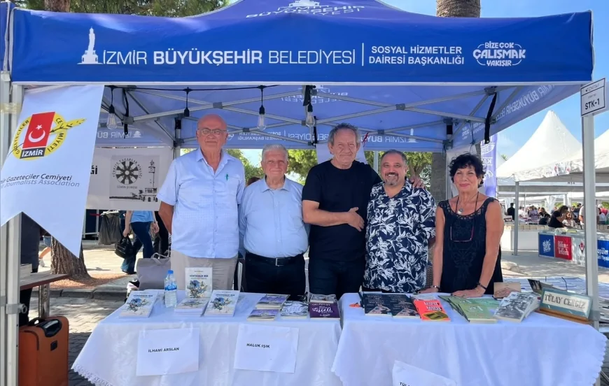 İzmir Gazeteciler Cemiyeti Başkanı Dilek Gappi: “Meslektaşlarımız kitaplarıyla kalıcı bir miras bırakıyor”