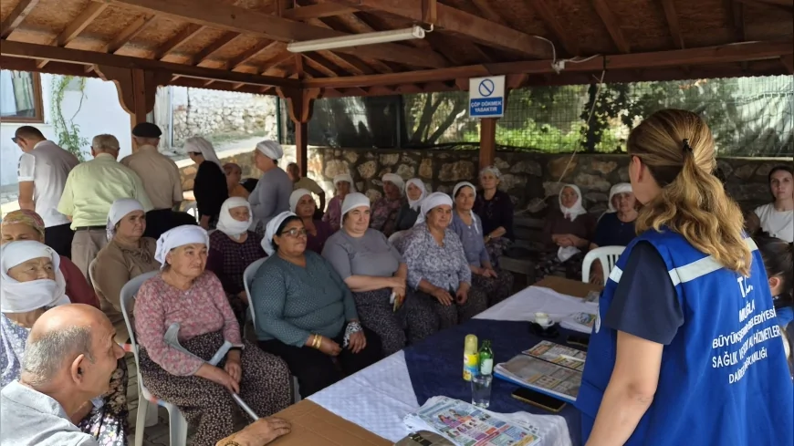 Muğla Büyükşehir Belediye Başkanı Ahmet Aras: “Farklı alanlardaki sağlık hizmetlerimizle mahallelerimize misafir oluyoruz”