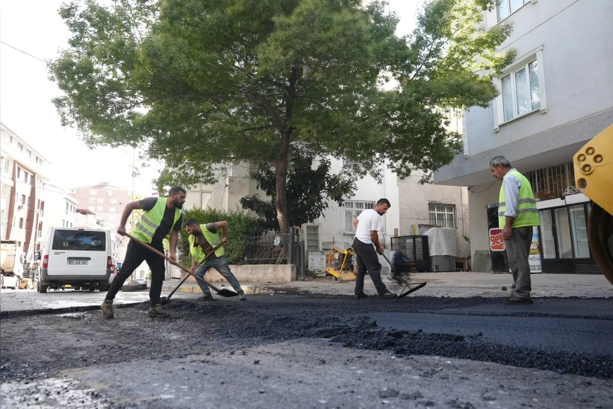 Maltepe’de ulaşım altyapısı güçlendiriliyor Akşemsettin Caddesi’nde asfalt yenilendi