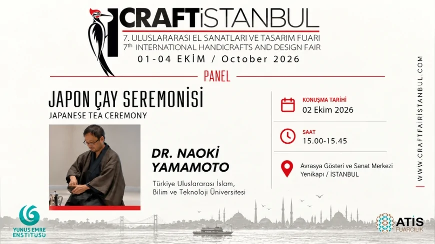 Yunus Emre Enstitüsünün .tr Dergisi Craftİstanbul’da kültür ve tasarım tutkunlarıyla buluşacak