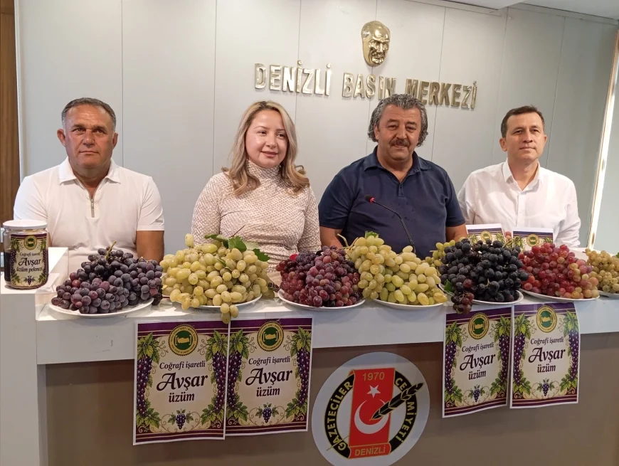 Avşar üzümü coğrafi işaretle tescillendi, 5. Geleneksel Avşar Üzüm Festivali 26 Eylül’de düzenlenecek