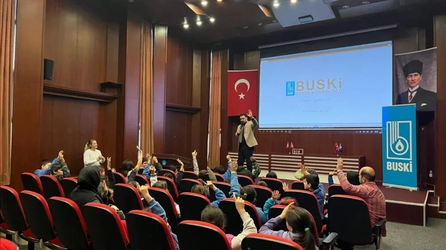 Bursa Büyükşehir Belediyesi 17 ilçede 50 bin öğrenciye su tasarrufu bilinci kazandırmayı hedefliyor