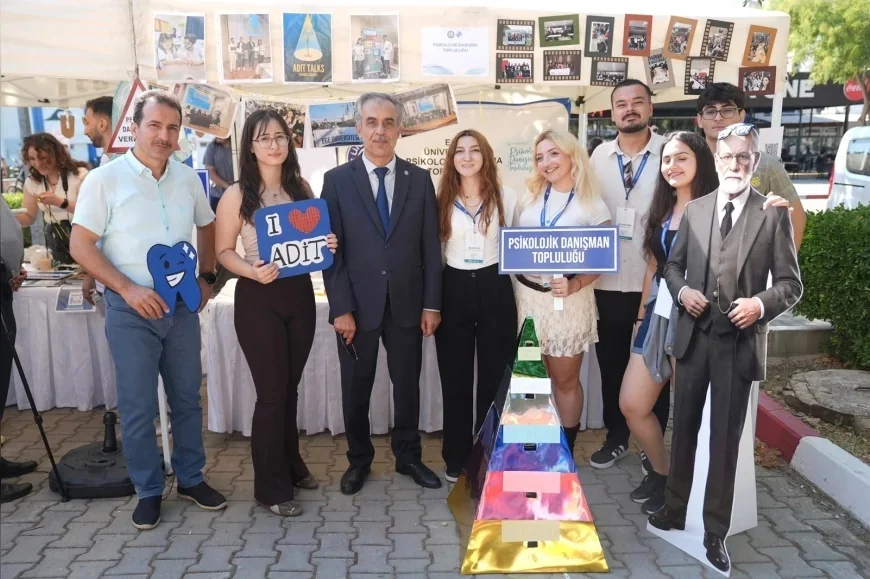 Ege Üniversitesi Rektörü Prof. Dr. Musa Alcı: “Öğrenci topluluklarımızı her zaman desteklemeye devam edeceğiz”