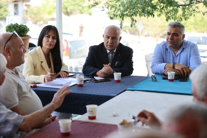 Yunusemre ve Manisa Büyükşehir Belediyesi Yuntdağı mahallelerinin ihtiyaçlarını yerinde değerlendirdi