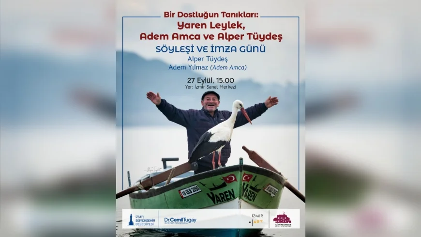 İzmir Sanat’ta Yaren Leylek ile Adem Yılmaz’ın yıllara uzanan dostluğu anlatılacak